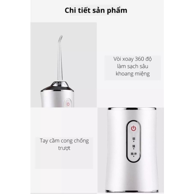 Máy Tăm Nước vệ sinh răng miệng cao cấp Oral Irrigator