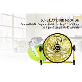 Quạt sạc Comet CRF1112 - 12inch
