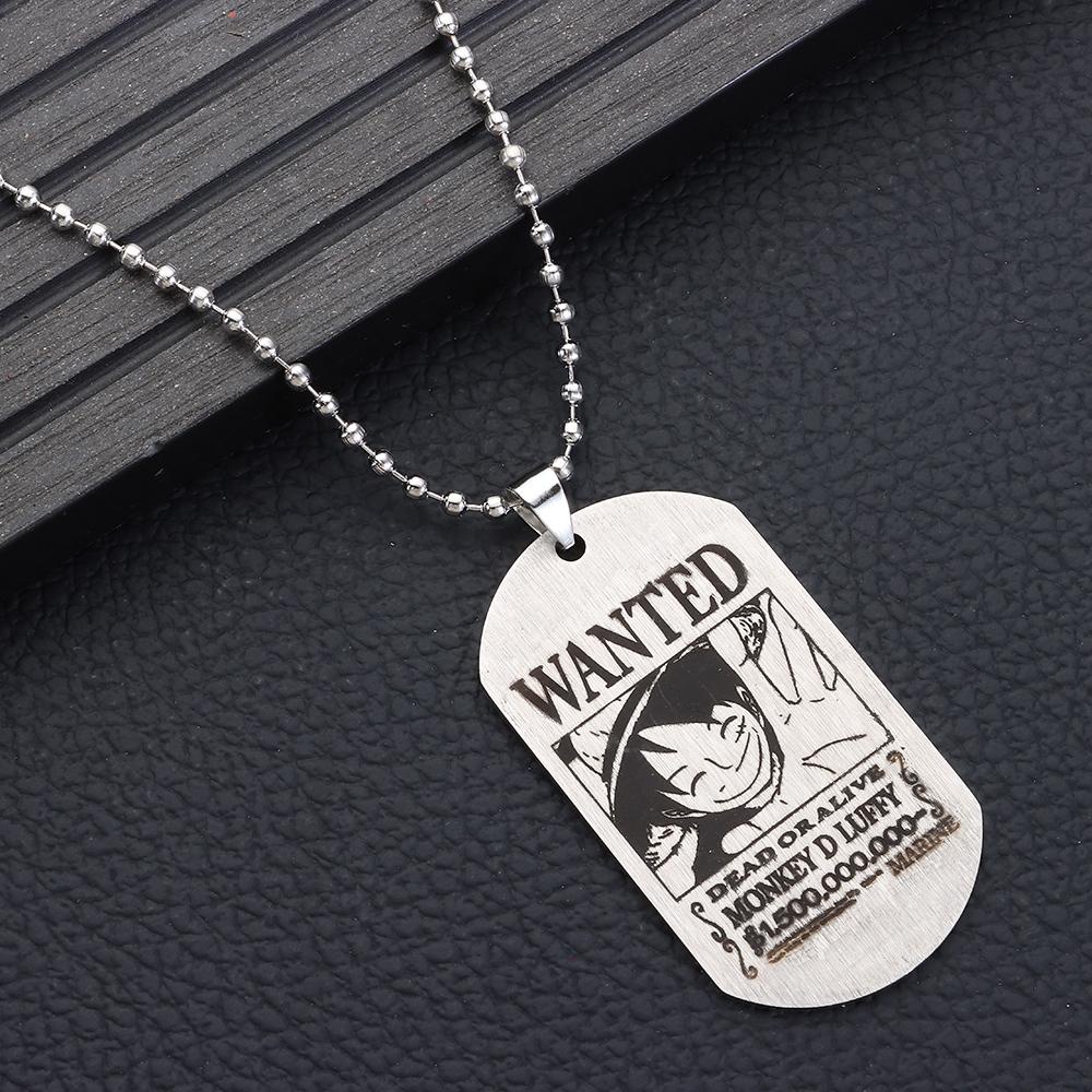 ESPO Vòng cổ Mặt Hình Nhân Vật Luffy Trong Phim One Piece