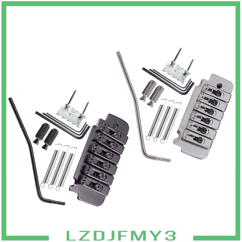 Cầu Tremolo 6 Dây 92x38.8mm Màu Bạc Bền Cho Đàn Guitar Điện