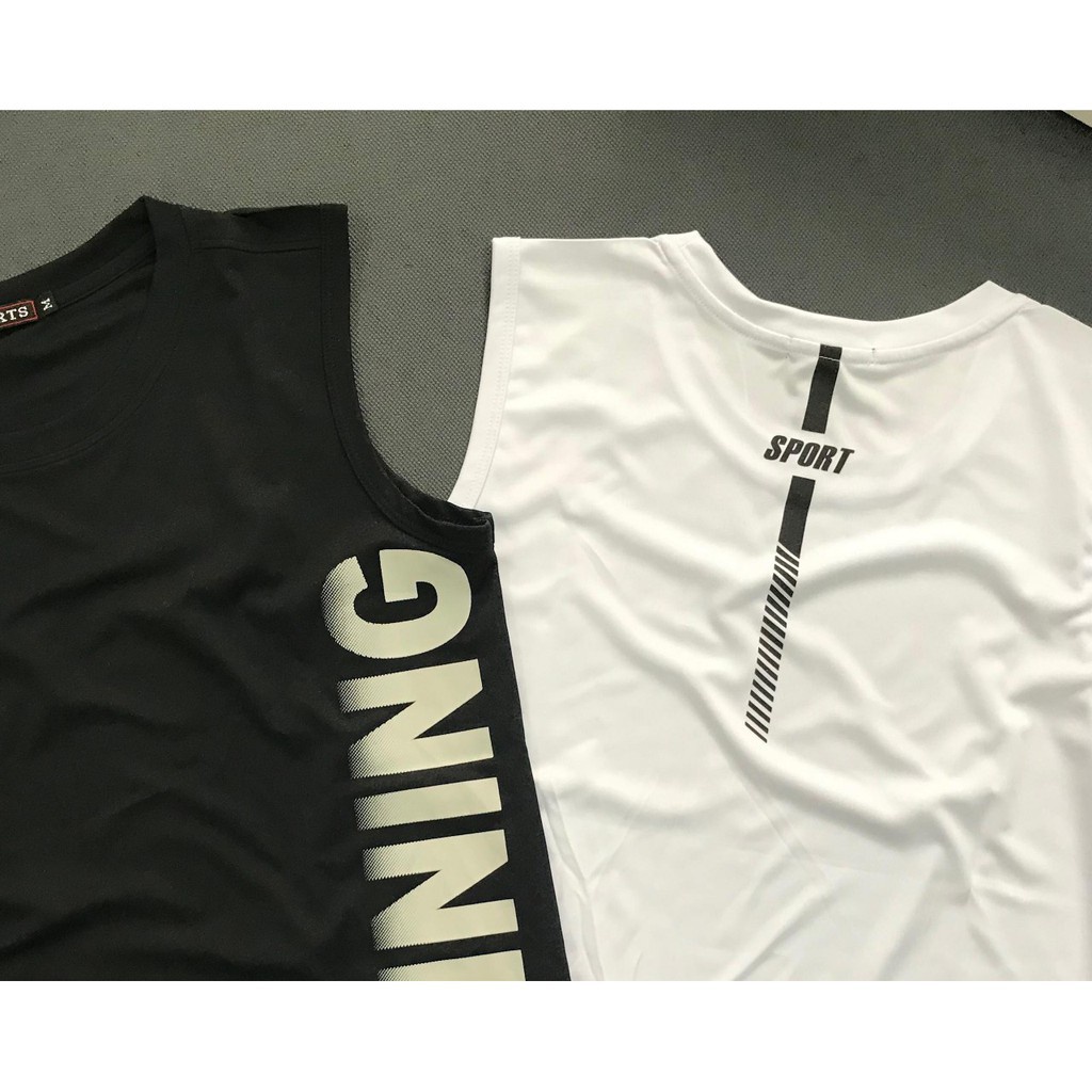 Set Bộ Đồ Thể Thao Tập Gym Nam Running Vải thun lạnh thoáng mát - TA STORE