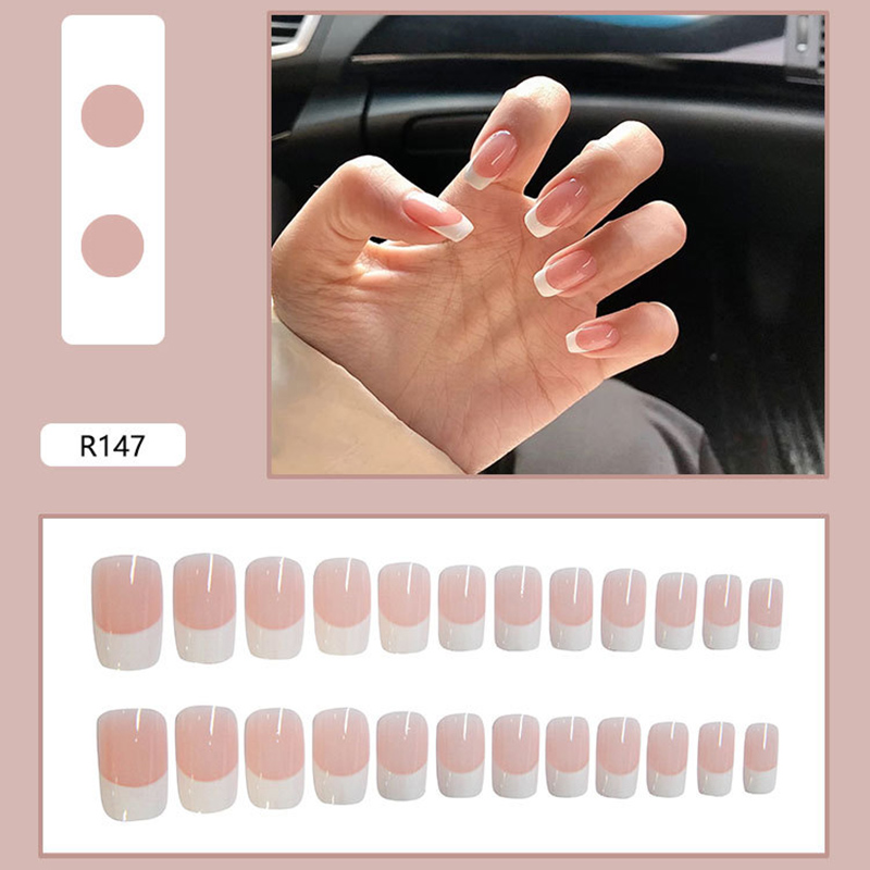 Set 24 Móng Tay Giả Nghệ Thuật Thời Trang R141-R160