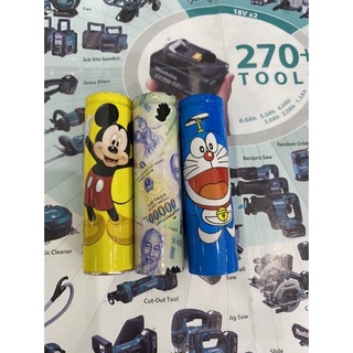 Vỏ bọc pin 18650 cute