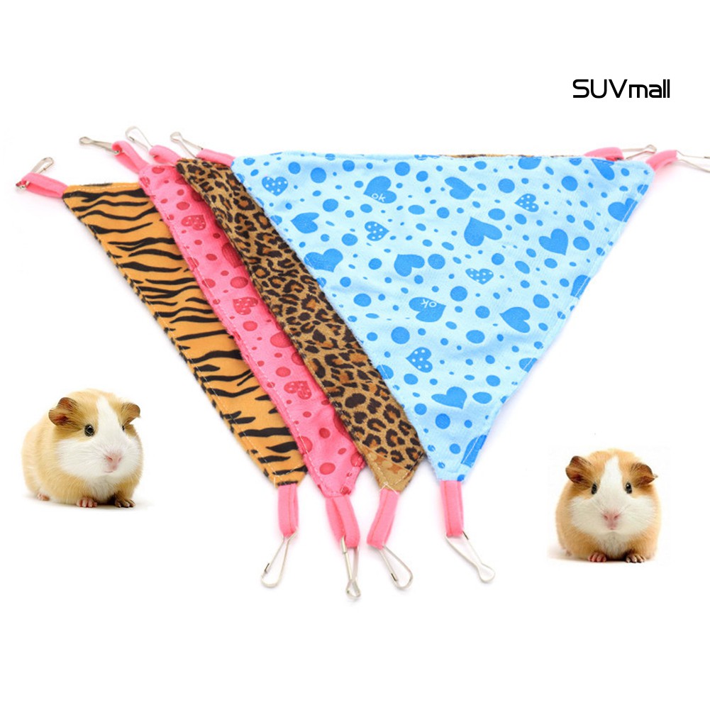 Võng Treo Hình Tam Giác Thiết Kế Dễ Thương Cho Thú Cưng Nhỏ