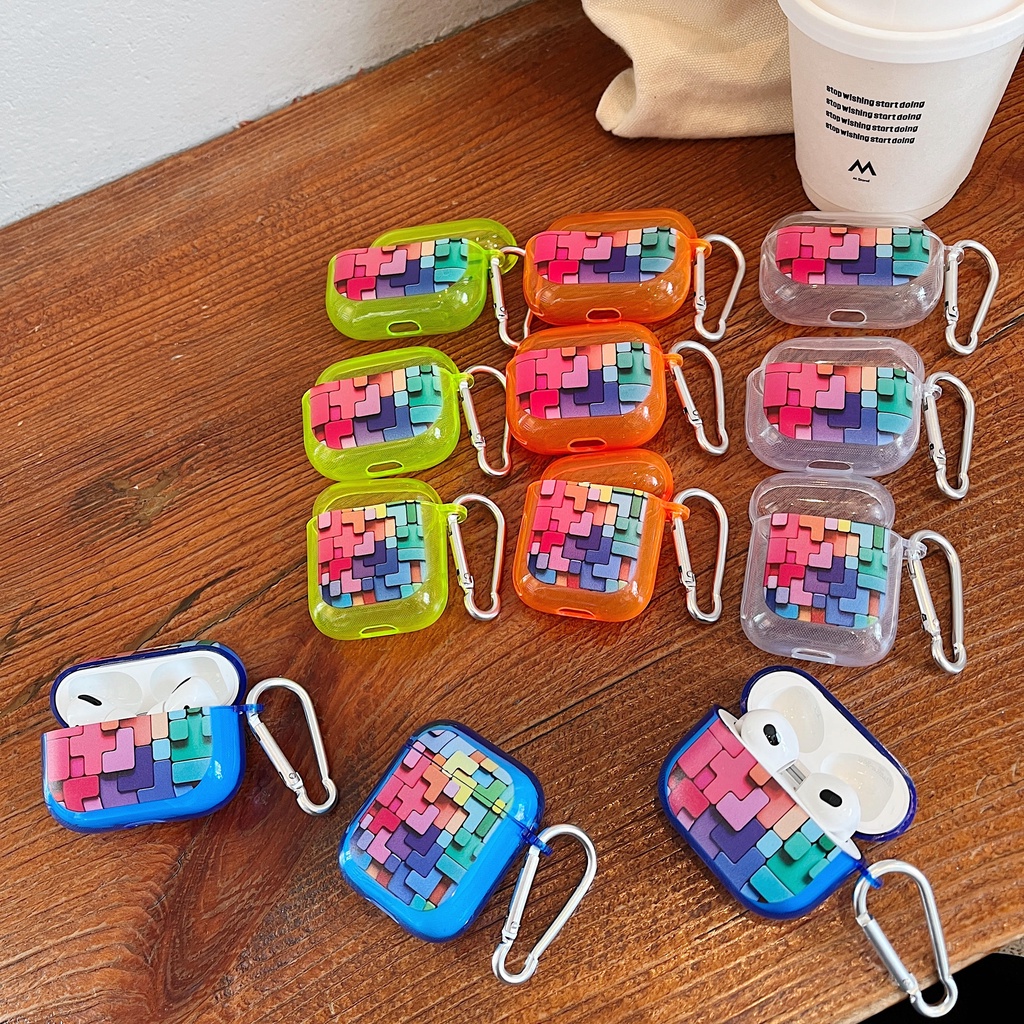 Vỏ Bảo Vệ Hộp Sạc Tai Nghe compatible AirPods pro Thế Hệ 2 2nd Generation 2021 New compatible AirPods3