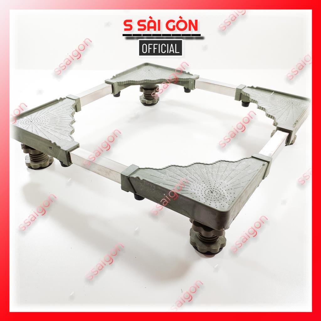 Chân máy giặt đa năng chống rung trụ ren S4D điều chỉnh cao thấp dùng cho máy giặt tủ lạnh máy rửa bát BH 2 năm