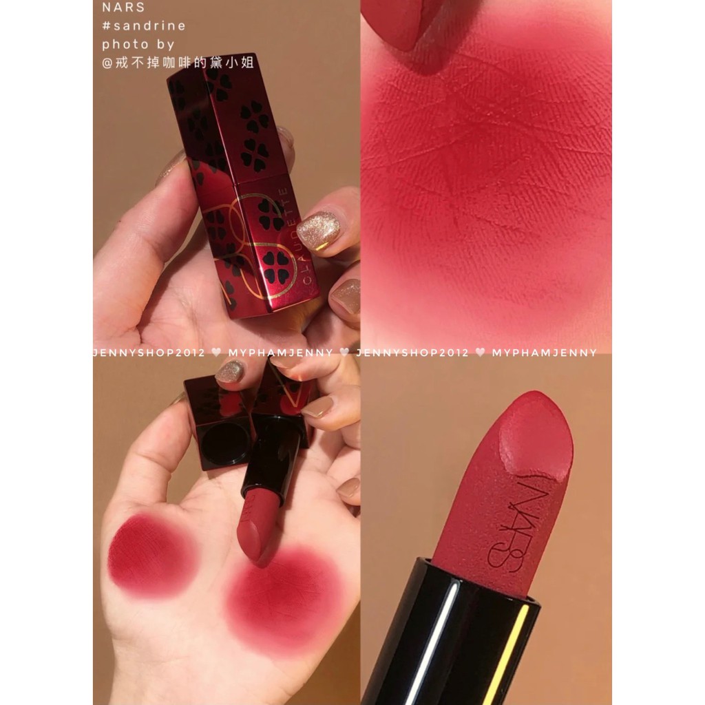 Son Thỏi Nars Audacious Sheer Matte Lipstick