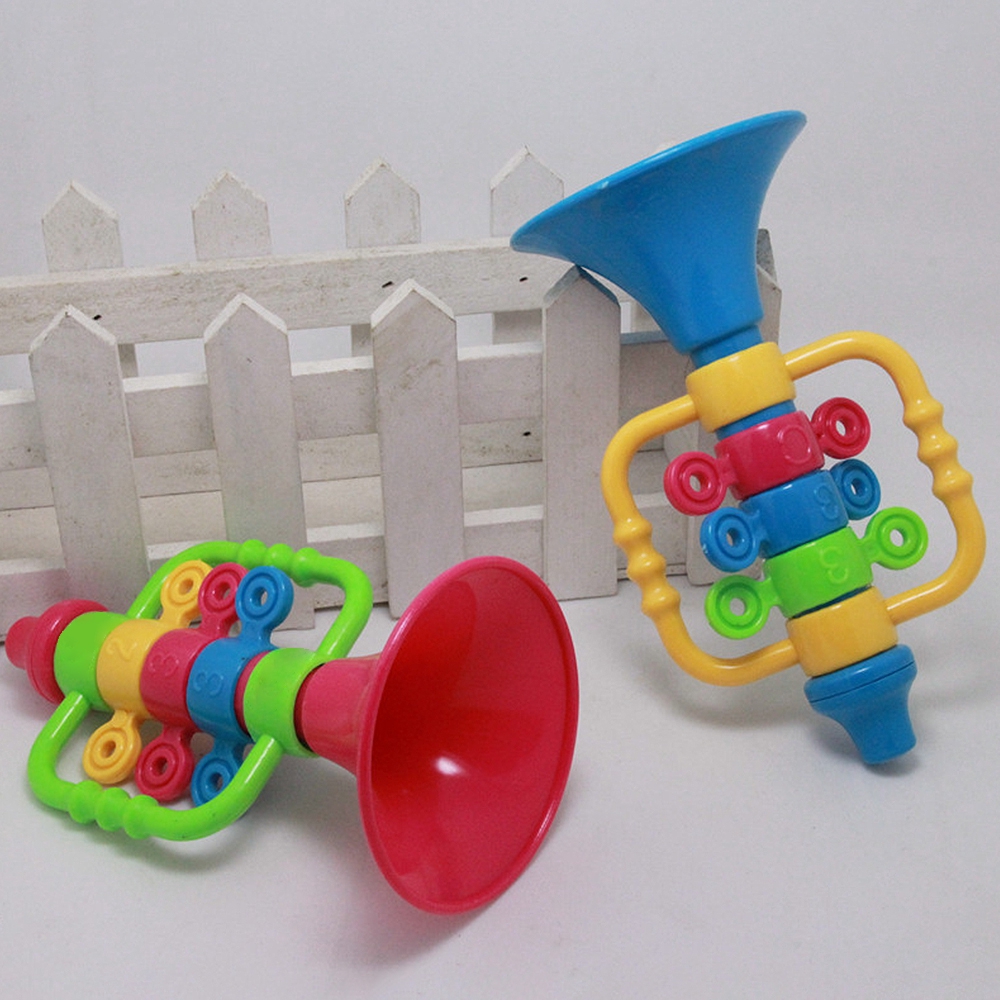 Kèn trumpet đồ chơi bằng nhựa cho bé