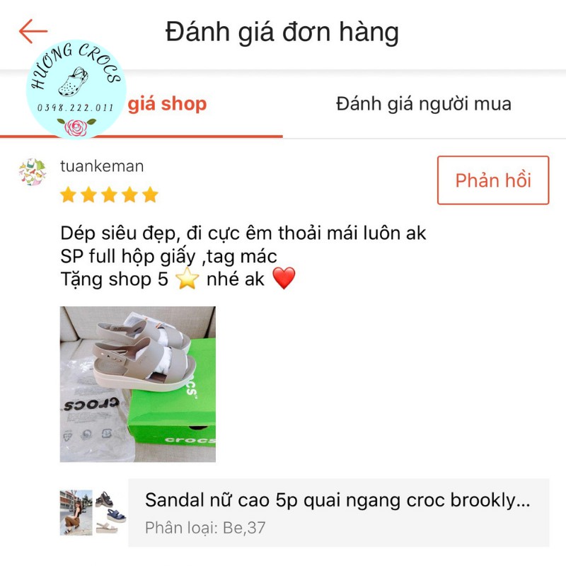 Sandal nữ 5p, Sandal Brooklyn có hộp xanh, đế xuồng, quai ngang siêu nhẹ, êm chân cao cấp nhiều màu