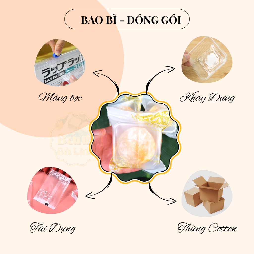 Bánh Phu Thê Đặc Sản Đà Nẵng, 20 Cái, Hương Vị Truyền Thống 100 Năm - Bánh Bà Linh