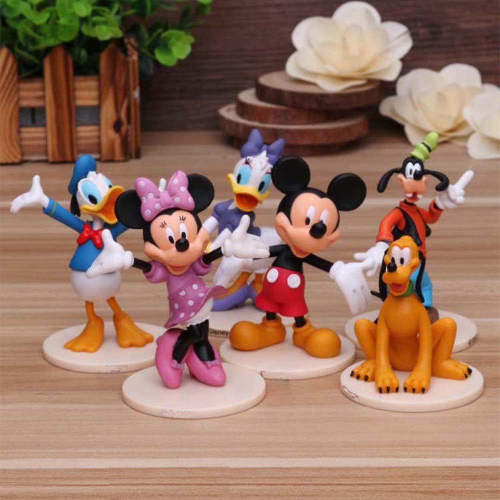 Mô Hình Đồ Chơi Nhân Vật Anime Chuột Mickey Bằng PVC Dành Cho Trẻ Em