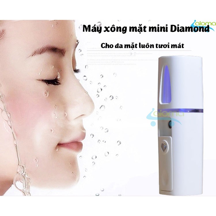 Máy xông mặt mini ion âm Diamond DM-15CM