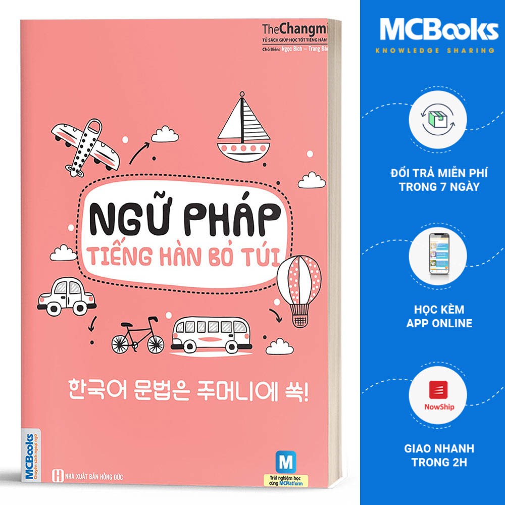 Sách - Ngữ Pháp Tiếng Hàn Bỏ Túi Giải Thích Chi Tiết