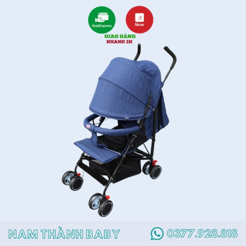 [Mã 267FMCGSALE giảm 8% đơn 500K] FREESHIP !!! Xe đẩy du lịch siêu nhẹ gấp gọn Mastela màu xanh MSTL605