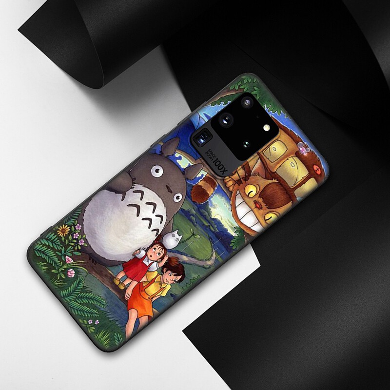 Samsung Galaxy S10 S9 S8 Plus S6 S7 Edge S10+ S9+ S8+ Casing Soft Case 93LU My Neighbor Totoro mobile phone case