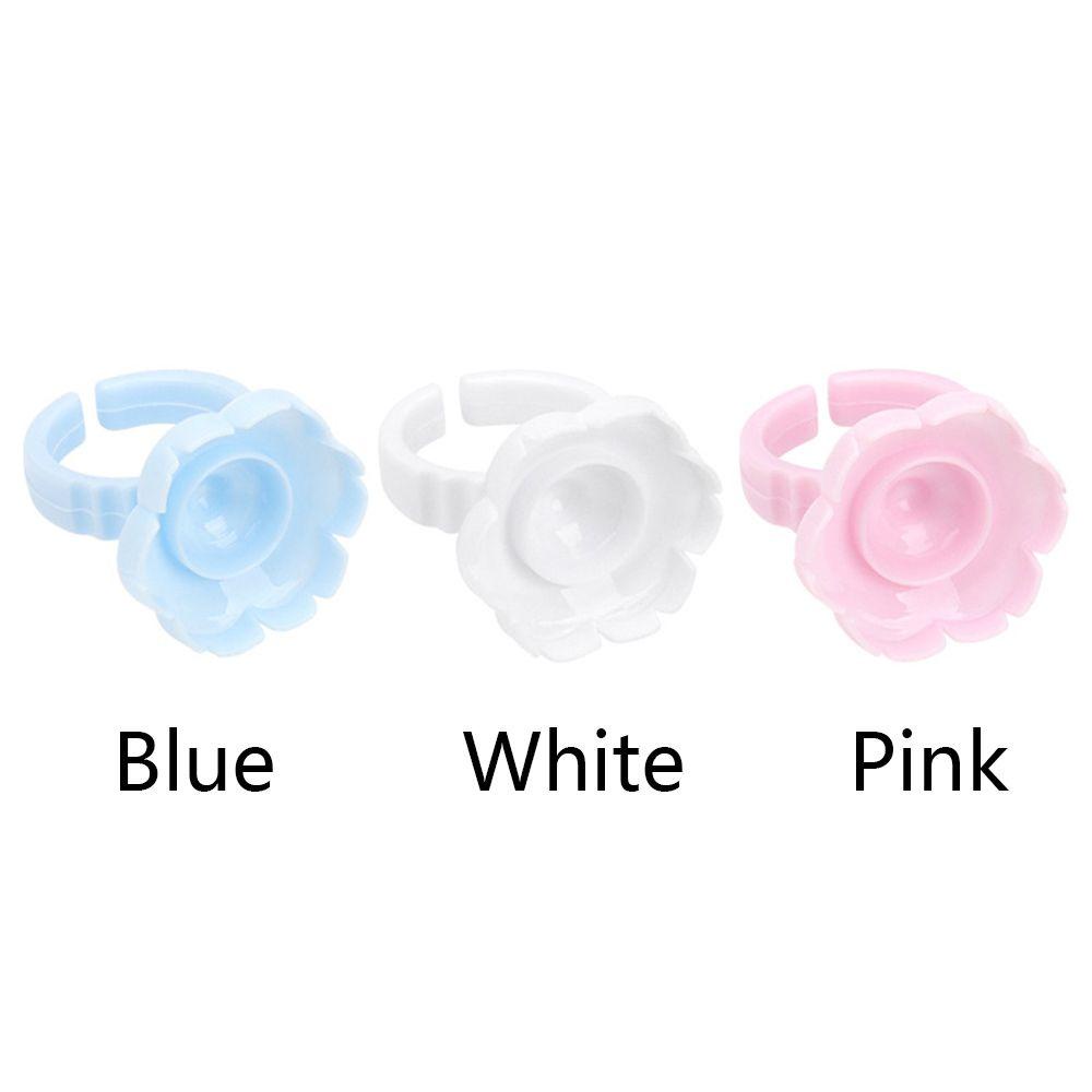Set 100 Vòng Nhẫn Giữ Mi Giả Tiện Dụng Giá Đỡ
