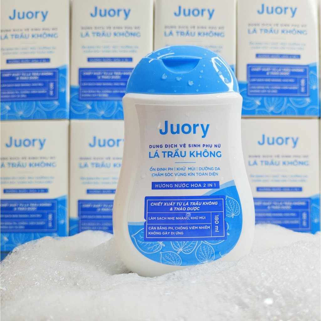 Dung dịch vệ sinh phụ nữ Lá trầu không JUORY 180ml