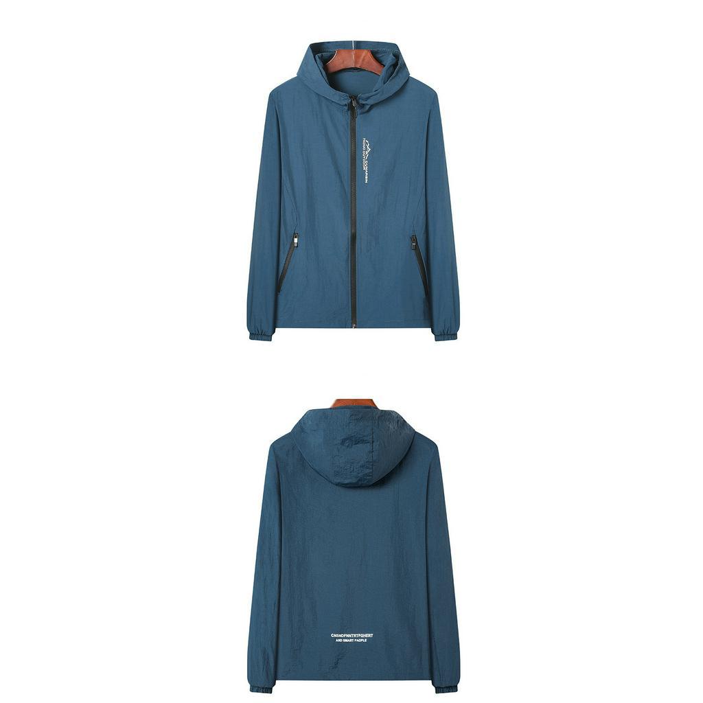 Áo Khoác Chống Nắng Cỡ Lớn Bằng Lụa Lạnh Thời Trang Mùa Hè Cho Nam