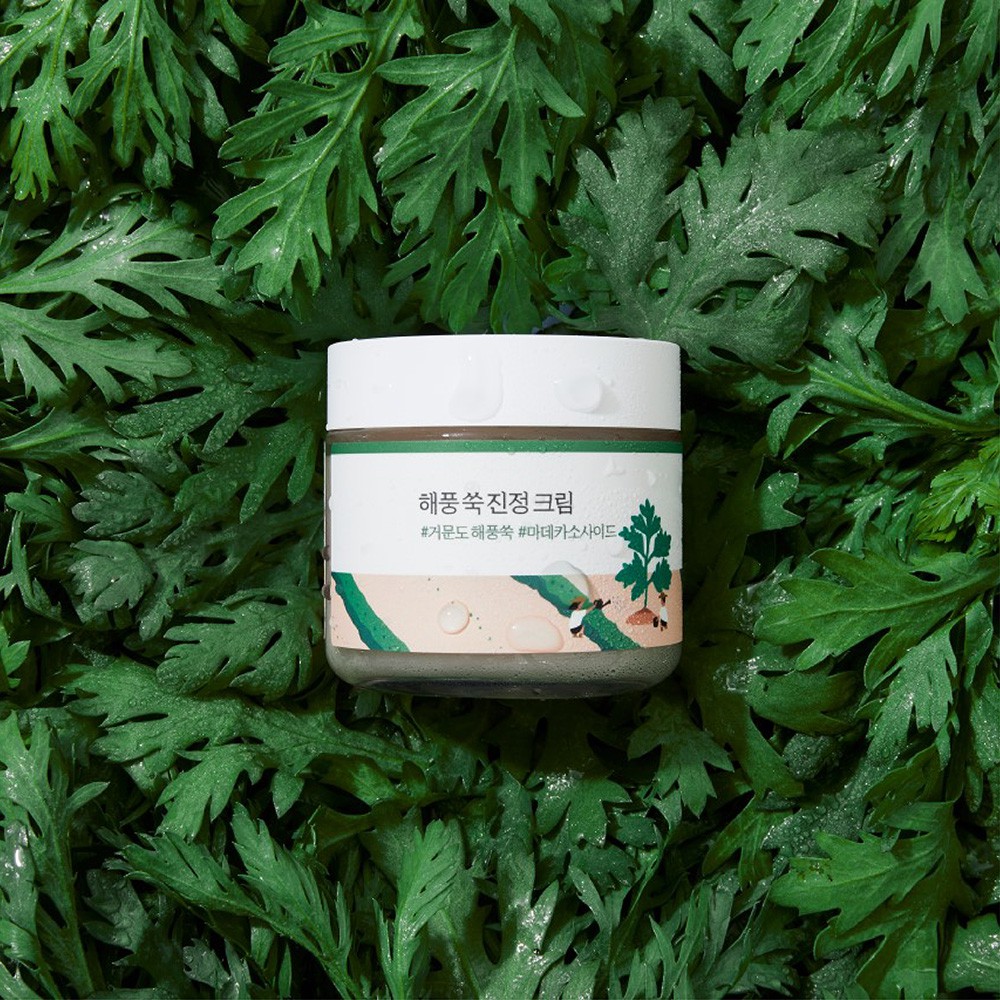 Kem Dưỡng Round Lab Mugwort Calming Cream Làm Dịu Da Chiết Xuất Ngải Cứu 80ml
