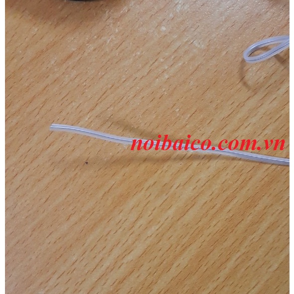 Dây buộc lõi thép vỏ nhựa PE. Đường kính 0.75mm phủ bì 2.0mm