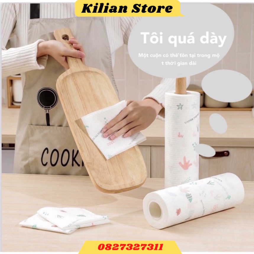 Cuộn giấy lau đa năng nhà bếp bán buôn 25*20cm 223 - Kilian Store