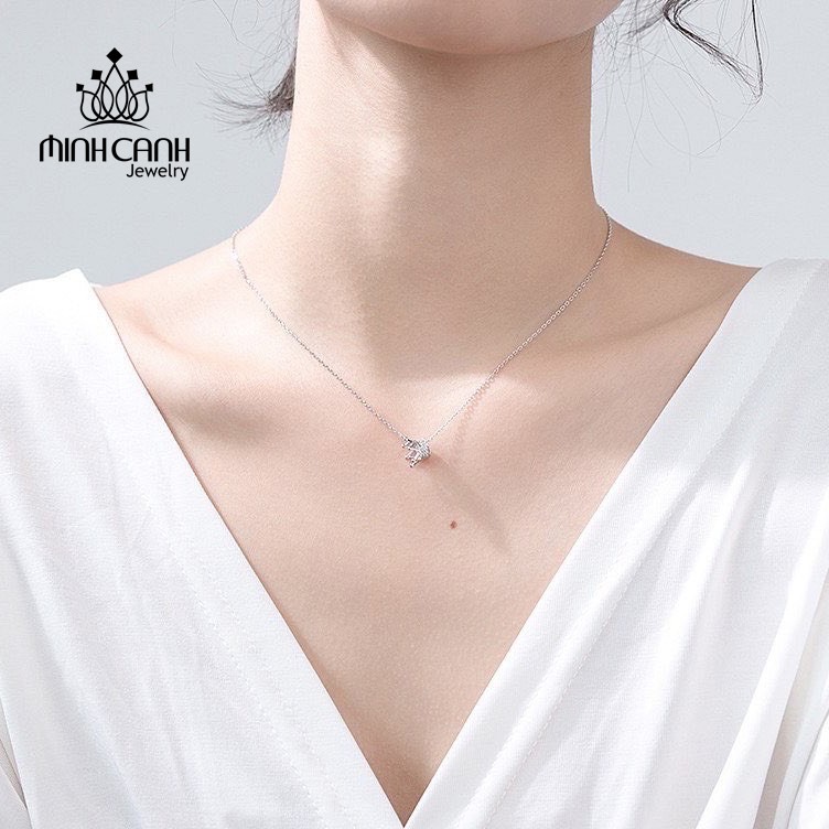 Dây Chuyền Bạc Vương Miện Nữ Hoàng - Minh Canh Jewelry