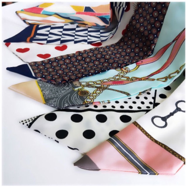 Khăn thời trang công sở thắt nơ áo sơ mi - Maben