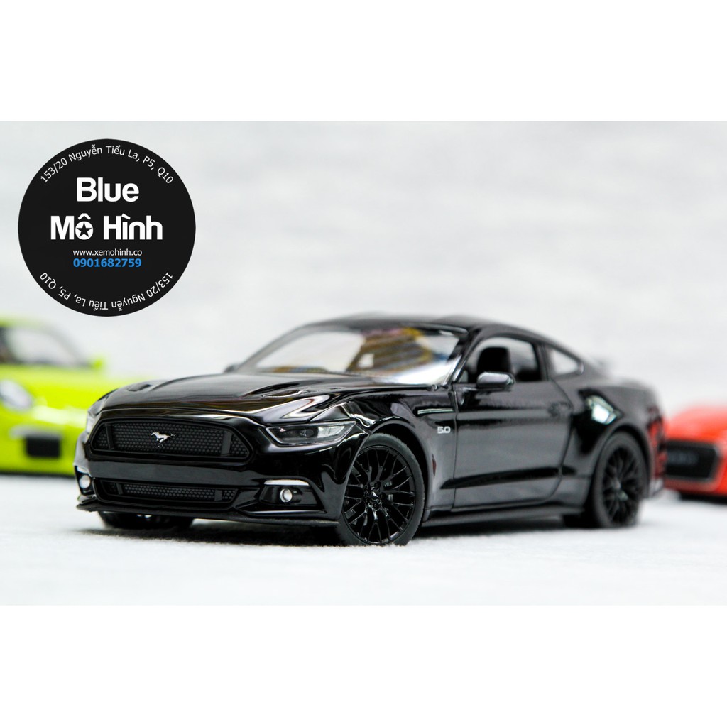 Blue mô hình | Xe mô hình Ford Mustang Welly 1:24