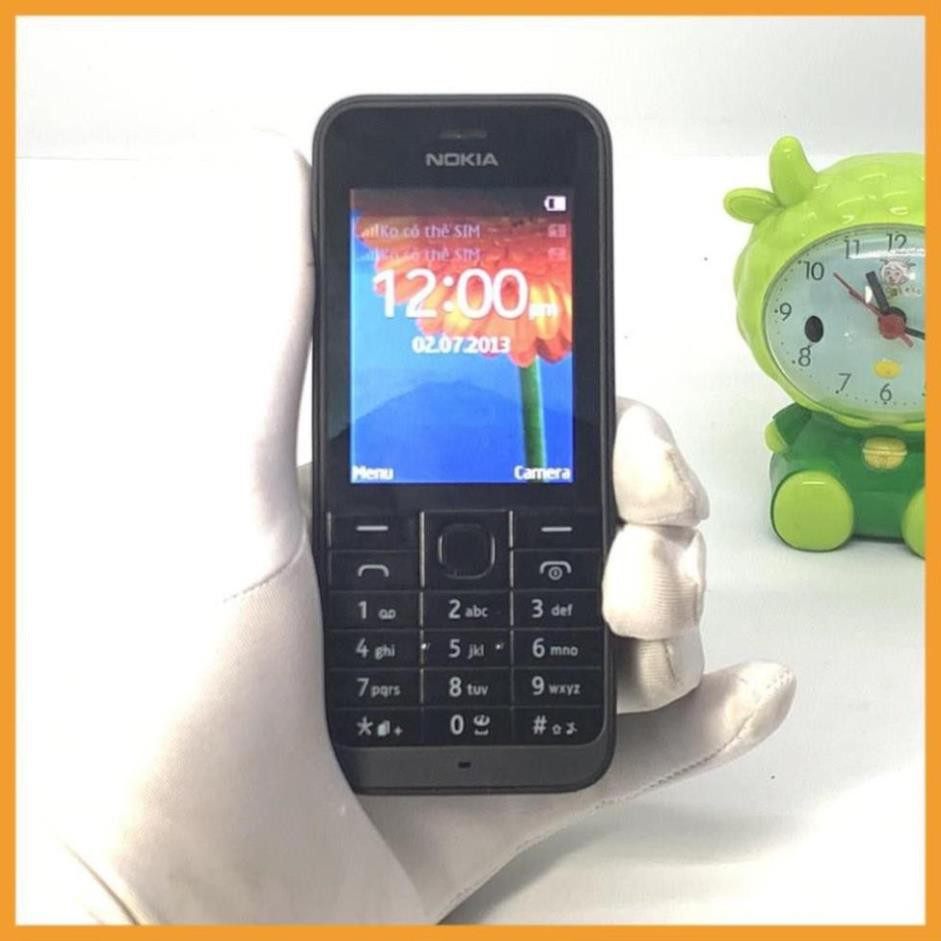 ✅|𝗦𝗵𝗼𝗽 𝗨𝘆 𝗧𝗶́𝗻|  Điện thoại Nokia 220 Máy 2 Sim 2 Sóng Máy Zin - Phụ Kiện : Máy , Sạc, Pin