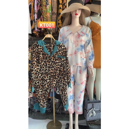 Bộ pijama tay dài quần dài