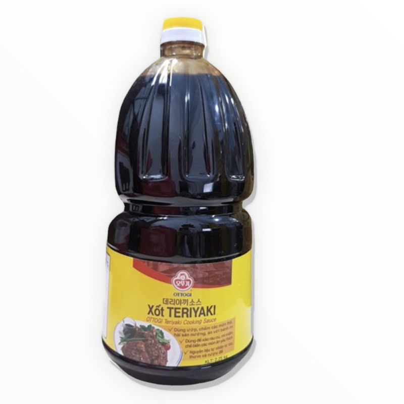 &lt;HOT&gt; Sốt Teriyaki 2,25kg Hàn Quốc cho món thịt sốt teriyaki