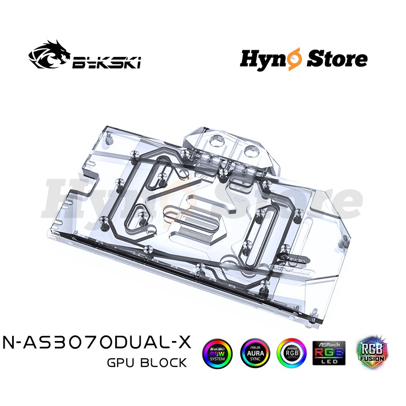 Block tản nhiệt nước vga ASUS 3070 DUAL Hyno Store