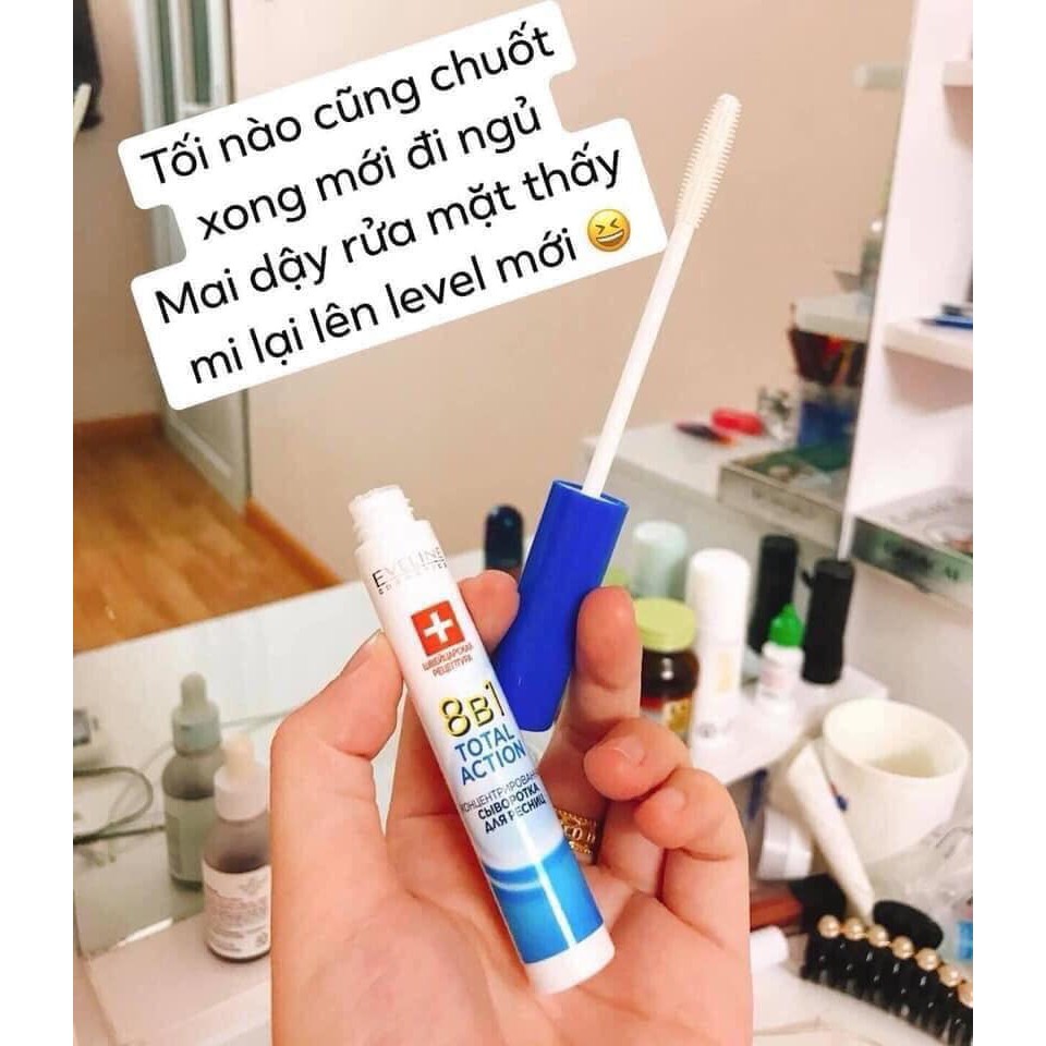 Huyết thanh Dưỡng mi Eveline 8 in 1 Total Action Lash Therapy Professional | BigBuy360 - bigbuy360.vn