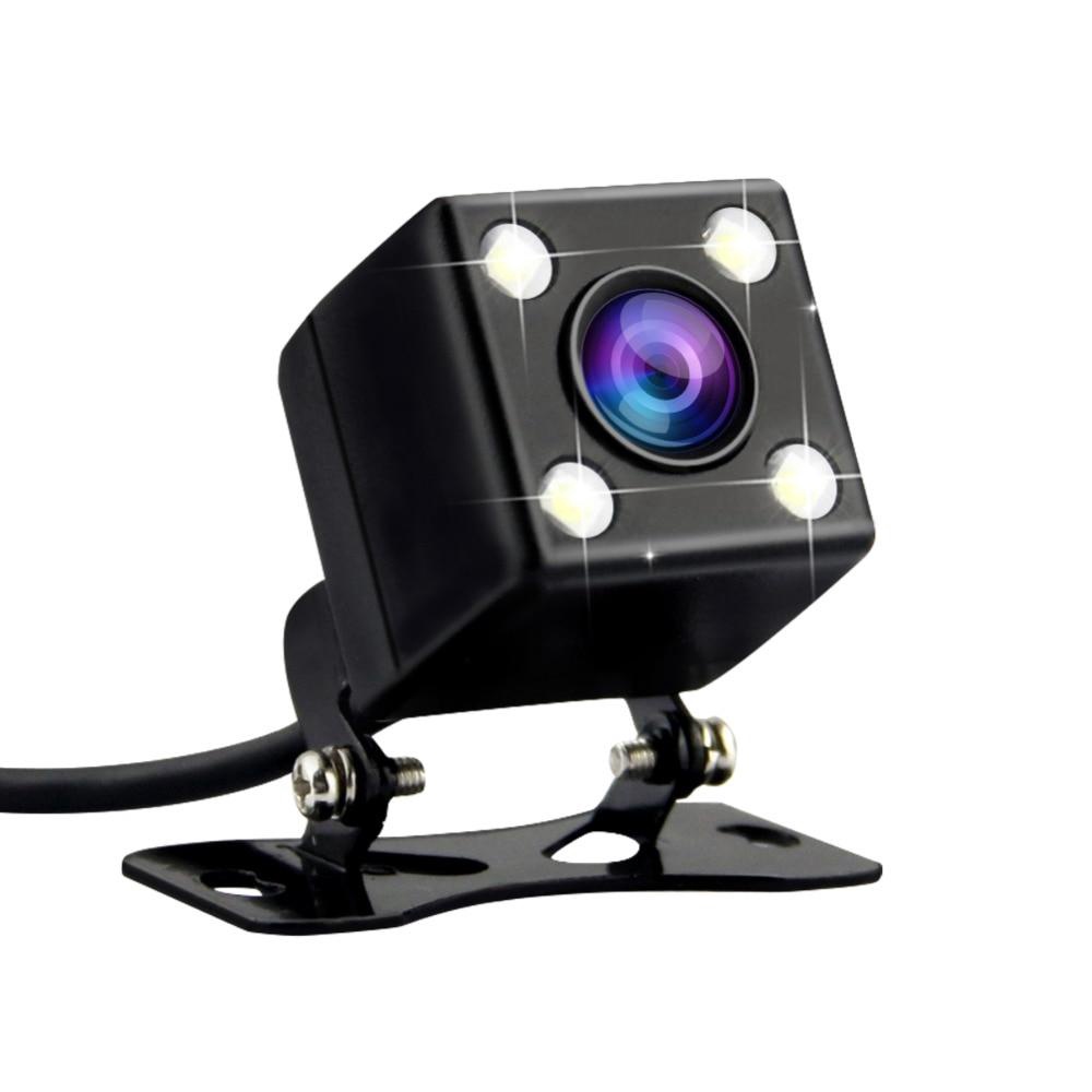 Camera Chiếu Hậu EKLEVA 2.5mm (4Pin Hoặc 5Pin) Có 4 Bóng LED Hỗ Trợ Quay Đêm Chống Thấm Nước Cho Ô Tô