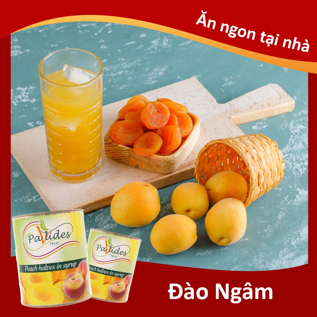 Đào Ngâm Đường Pavlides 820g (Hy Lạp)