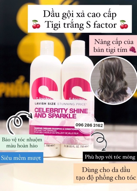 [CHÍNH HÃNG] Cặp Dầu Gội Xả TIGI 750ml ( Tigi đỏ, xanh, tím, trắng, catwalk) | BigBuy360 - bigbuy360.vn