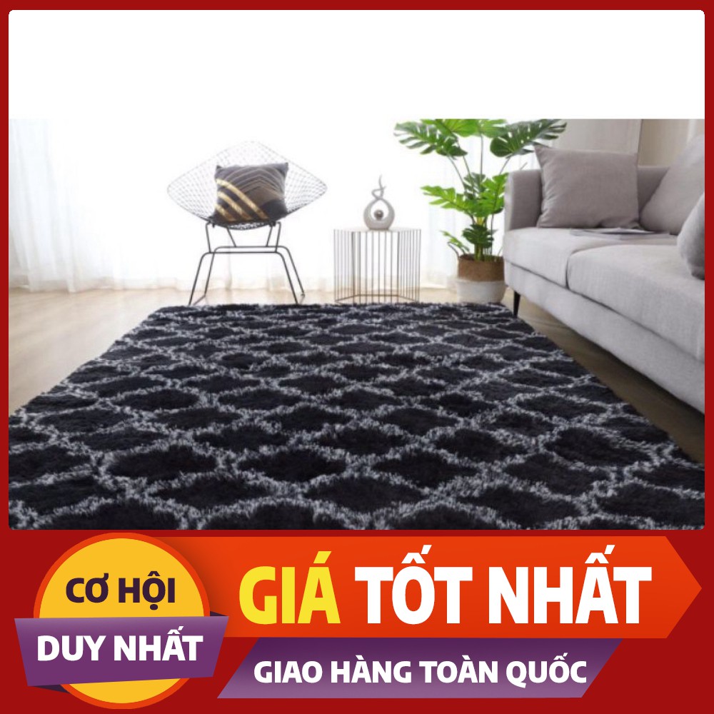 Thảm lông loang Vintage New Style 2020 lông dài trải sàn cao cấp (Mẫu mới 2020)