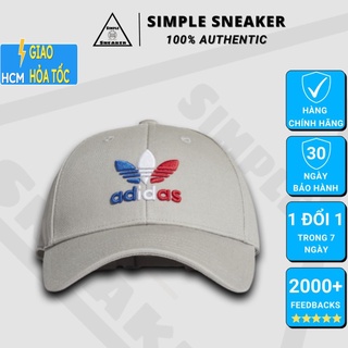 Nón Lưỡi Trai Adidas Chính Hãng 💙FREESHIP💙 Adidas Trefloi Baseball Cap Solid Grey France - Mũ Nam Thời Trang [GN4891]