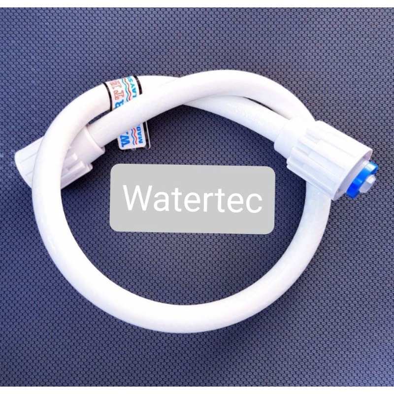 Dây cấp nước lạnh WATERTEC nhập khẩu MALAYSIA nhựa ABS cao cấp, độ dài 40cm và 60cm Mã WT001Z - WT001Y