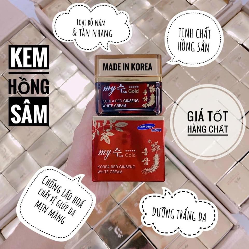 KEM HỒNG SÂM MY GOLD HÀN QUỐC