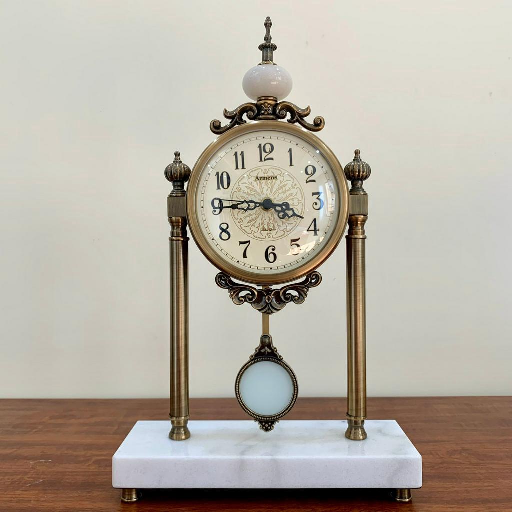 Đồng hồ để bàn quả lắc phong cách Mỹ DH82