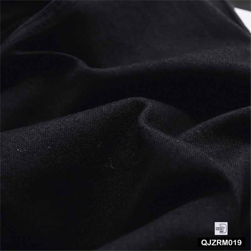 Quần Jean Nam Đen Rách Gối Quần Bò Nam Đen Rách Gối Quần Jean Nam Chất Bò The Fashion House M011 | BigBuy360 - bigbuy360.vn