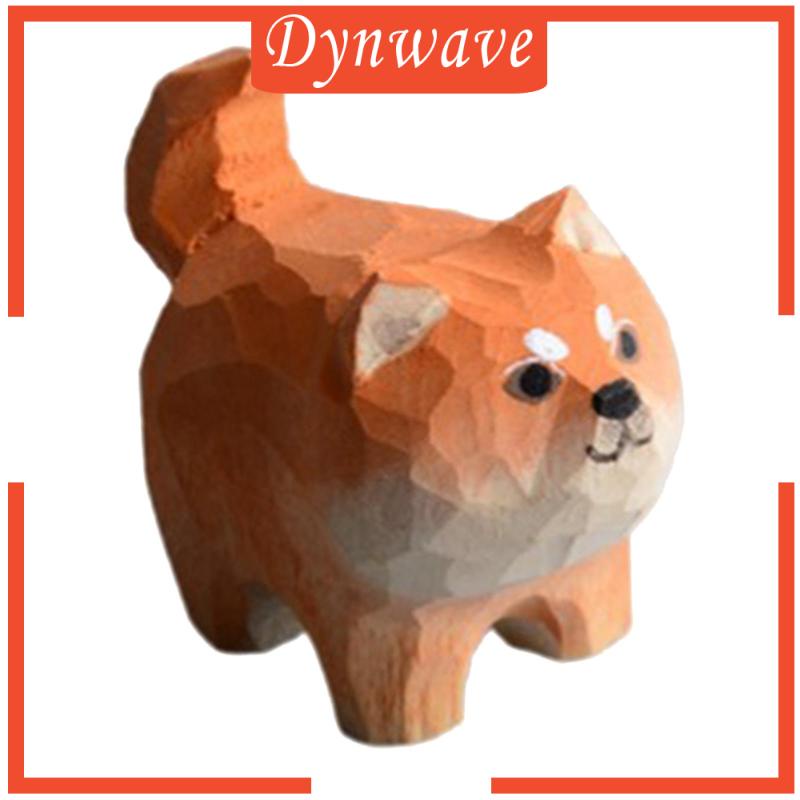 Mô Hình Chú Chó Bằng Gỗ Trang Trí Phòng Ngủ Cho Bé