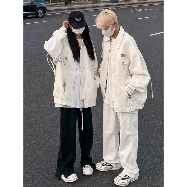 TKLIHN Áo khoác mùa đông Ulzzang phong cách đường phố HIPHOP 2022