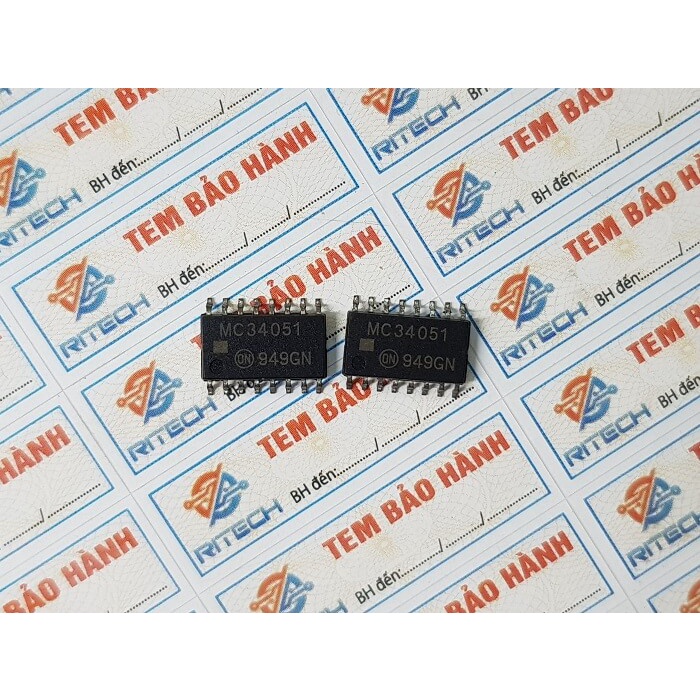 Combo 2 chiếc MC34051 IC Chuyên Dụng SOP-16