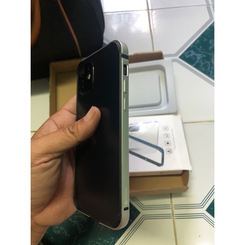 Ốp Viền Nhôm iPhone 12 Pro Max Coteetci Bumper Alunium Hàng Chính Hãng