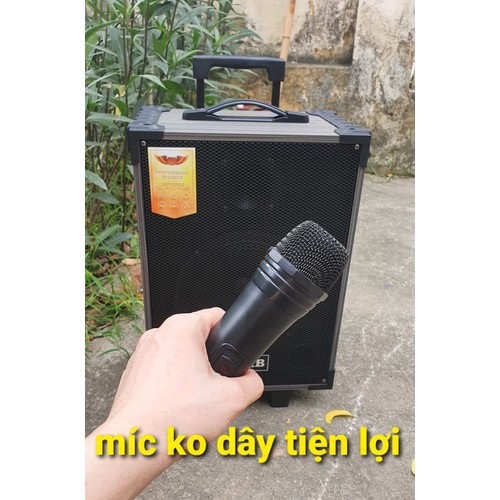 [HÀNG LOẠI 1] Loa Kéo Karaoke Bluetooth BNIB T8 Bass 20cm - BH 12 tháng (Tặng micro k dây)-Sản phẩm mới nhất 2020