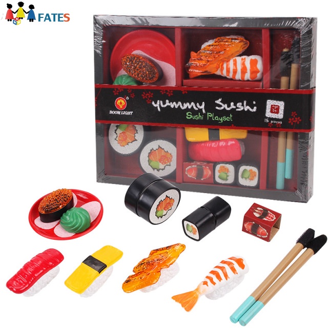 Bộ Đồ Chơi Cắt Sushi / Trái Cây Phong Cách Nhật Bản Độc Đáo Cho Bé