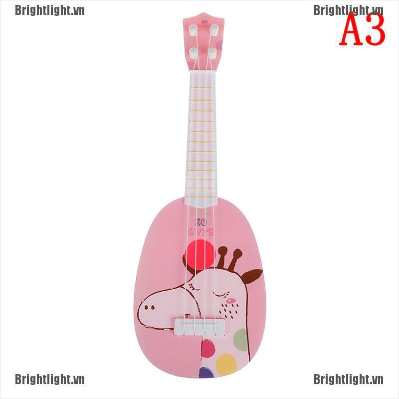 Đàn ghi ta ukulele đồ chơi bằng nhựa siêu thú vị dành cho các bé