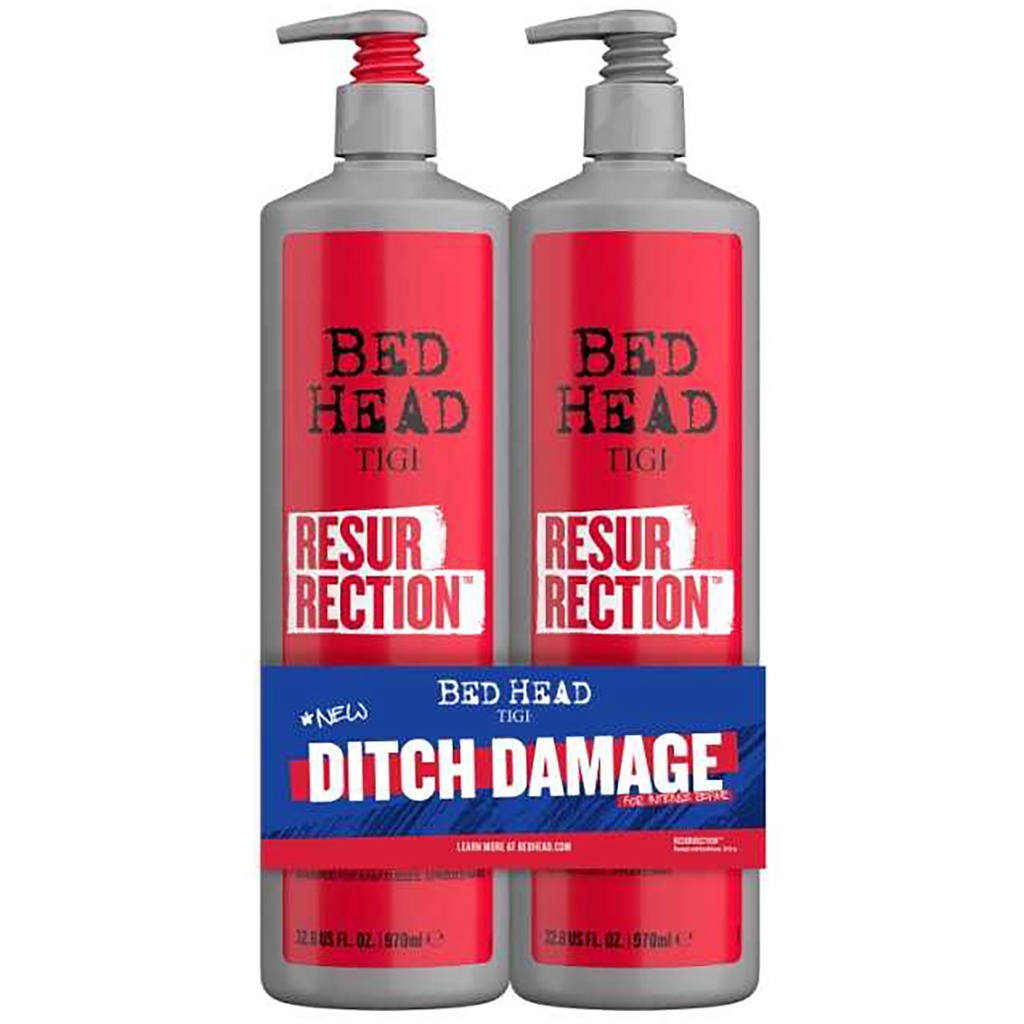 Cặp Dầu Gội Xả Tigi Bed Head Resurrection 970ml